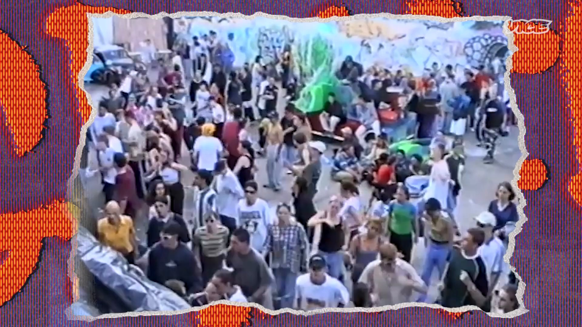 Graffiti Hall party crowd
