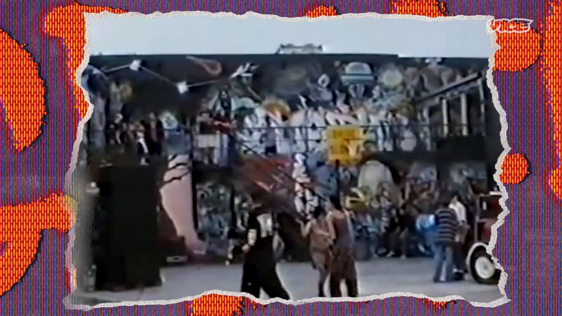 Hall mural exterior