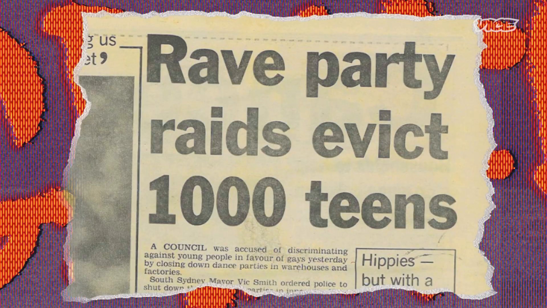 Rave party raids evict 1000 teens