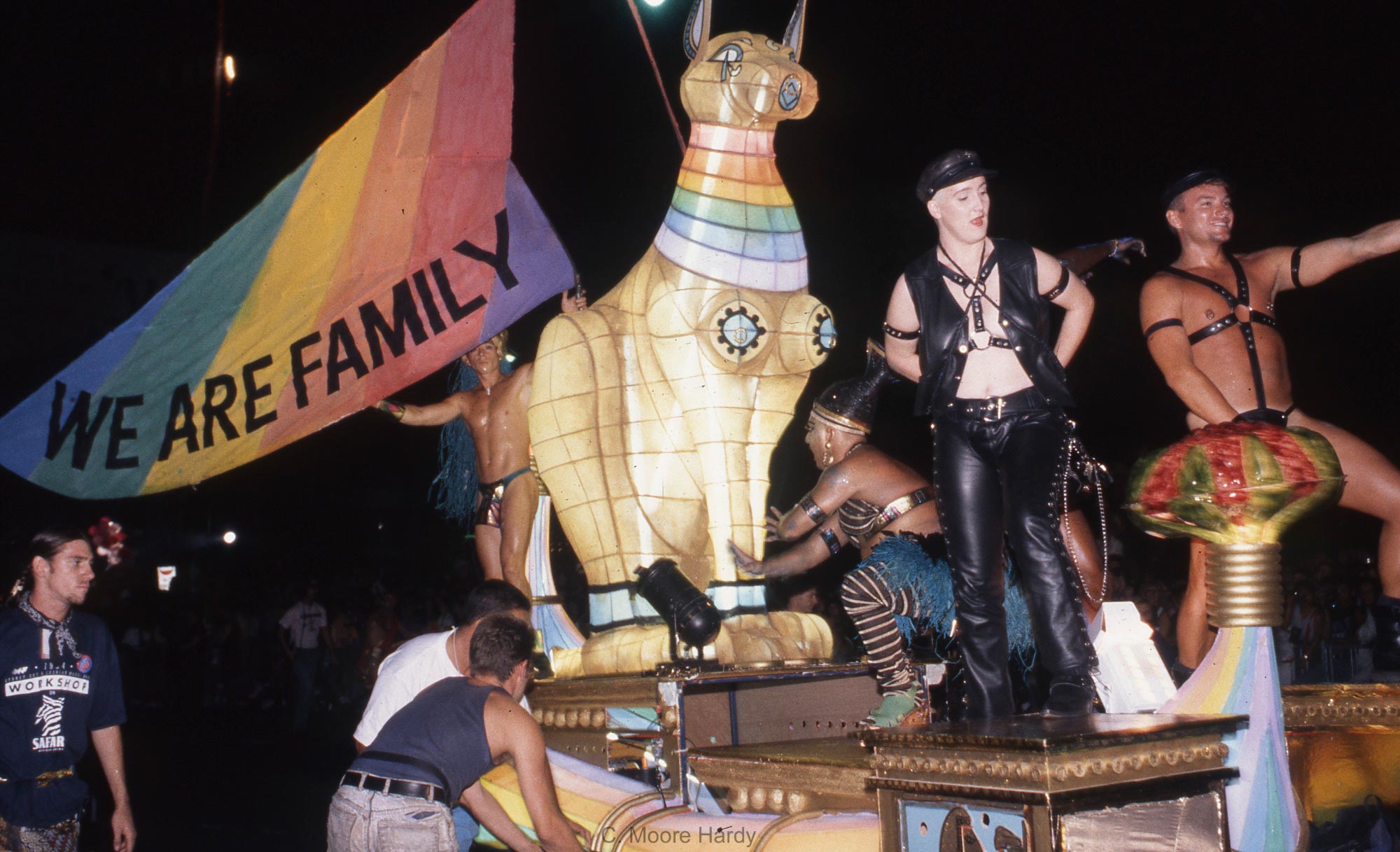 Gay and Lesbian Mardi Gras float, Sydney